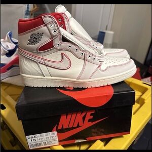 Nike Air Jordan 1 Retro High White Red